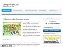 Sites similar to zahngold-ankauf.net