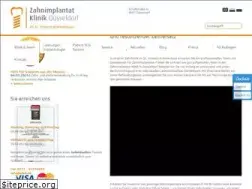 Sites similar to zahnimplantat-klinik-duesseldorf.de