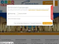 Sites similar to zahnklinik-berlin.info
