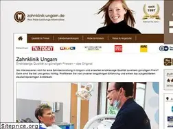 Sites similar to zahnklinik-ungarn.de
