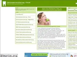 Sites similar to zahnzusatzversicherung-forum.de