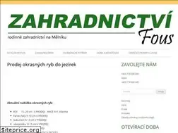 Sites similar to zahradnictvifous.cz