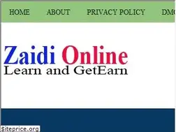 Sites similar to zaidionline.blogspot.com