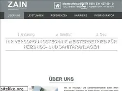 Sites similar to zain-versorgungstechnik.de