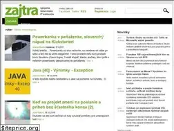 Sites similar to zajtra.sk