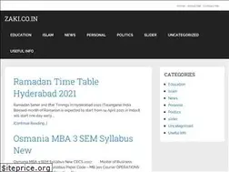 Sites similar to zaki.co.in