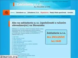 Sites similar to zakladanie-sro.sk