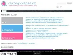 Sites similar to zakonyvkapse.cz