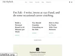 Sites similar to zakslayback.com