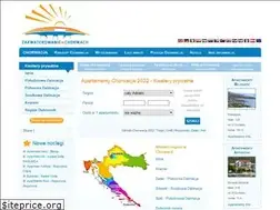 Sites similar to zakwaterowaniewchorwacji.pl