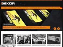Sites similar to zaladekor.hu