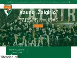 Sites similar to zalgirioklubas.lt