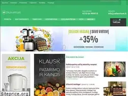 Sites similar to zaliavirtuve.lt