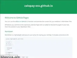 Sites similar to zalopay-oss.github.io