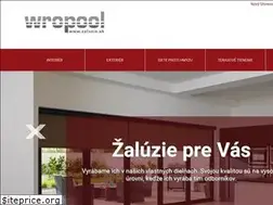 Sites similar to zaluzie.sk