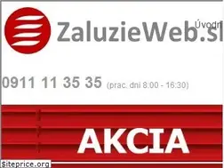 Sites similar to zaluzieweb.sk