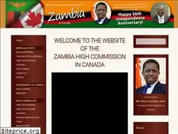 Sites similar to zambiahighcommission.ca