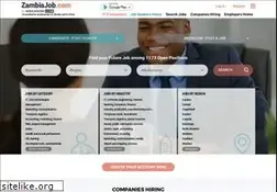 Sites similar to zambiajob.com