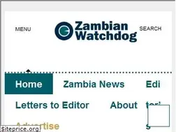 Sites similar to zambiawatchdog.com