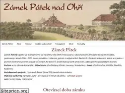 Sites similar to zamekpatek.cz