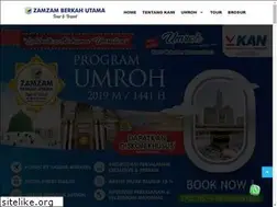 Sites similar to zamzamberkahutama.com
