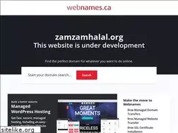 Sites similar to zamzamhalal.org