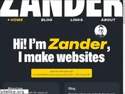 Sites similar to zander.wtf