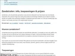 Sites similar to zandstraalprojecten.be