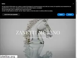 Sites similar to zanettimurano.com