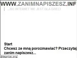 Sites similar to zanimnapiszesz.info