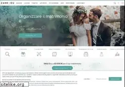 Sites similar to zankyou.it
