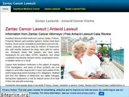 Sites similar to zantacantacidcancerlawsuit.com
