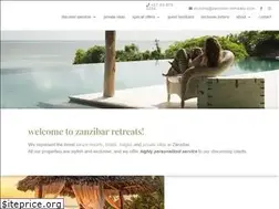 Sites similar to zanzibar-retreats.com