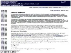 Sites similar to zaoerv.de
