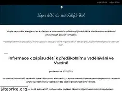 Sites similar to zapis-ms-vsetin.cz