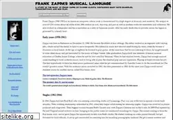 Sites similar to zappa-analysis.com
