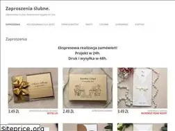 Sites similar to zaproszenia-slubne.net