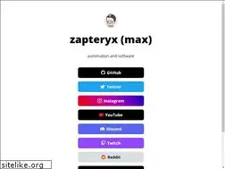 Sites similar to zapteryx.com