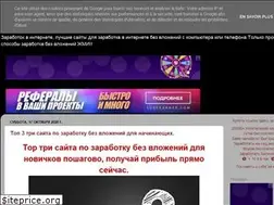 Sites similar to zarabotok2016228.blogspot.com
