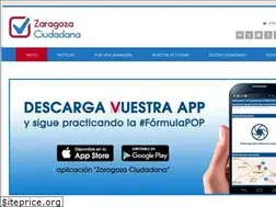 Sites similar to zaragozaciudadana.es