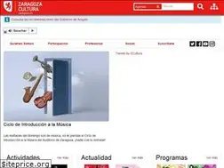 Sites similar to zaragozacultural.com