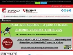 Sites similar to zaragozapadelclub.es