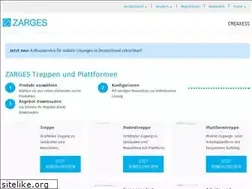 Sites similar to zarges-creaxess.de