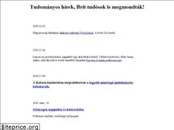 Sites similar to zarojel.hu