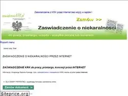 Sites similar to zaswiadczeniekrk.pl
