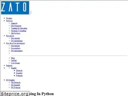 Sites similar to zato.io