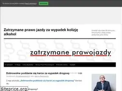 Sites similar to zatrzymaneprawojazdy.pl
