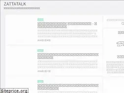Sites similar to zattatalk.com
