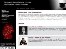 Sites similar to zauberer-zauberkuenstler-magier.de