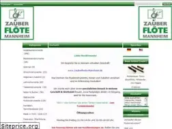 Sites similar to zauberfloete-mannheim.de